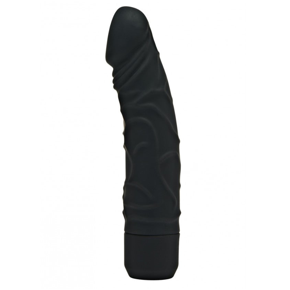 Vibrador Classic Silicona Negro