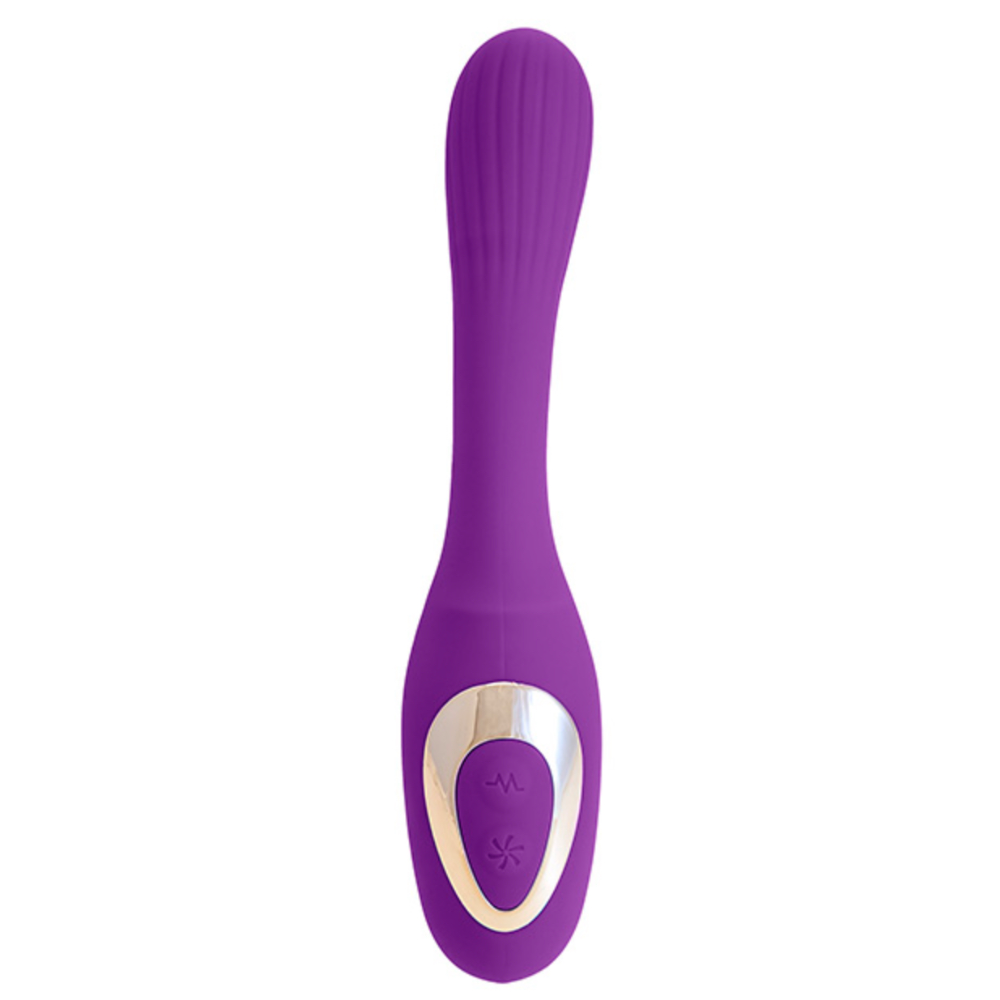 Succionador Vibrador Pleasures Dual Suction Purple