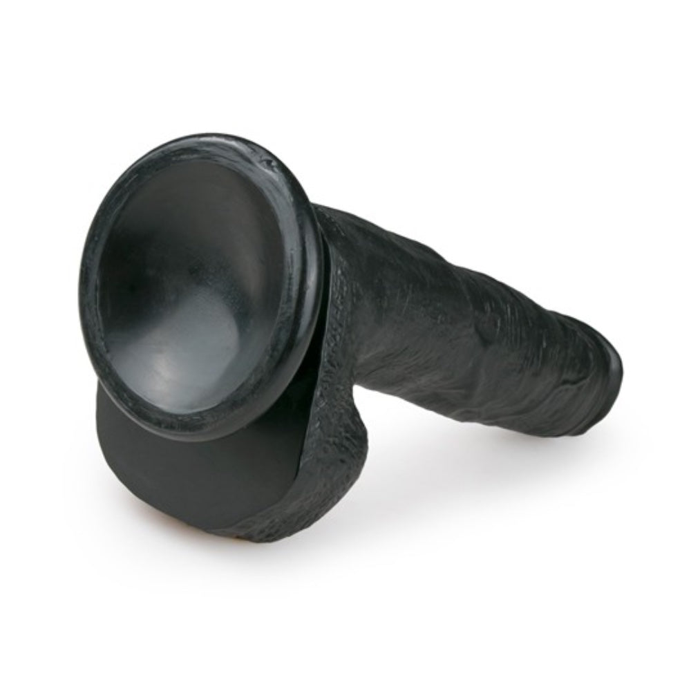 Dildo Realistico Negro 22,5 CM Ventosa