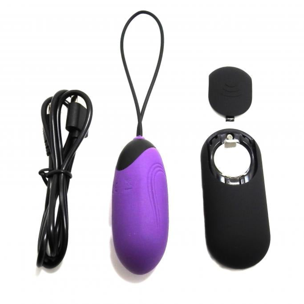 Huevo Vibrador Control Remoto Virgite G3 Violeta