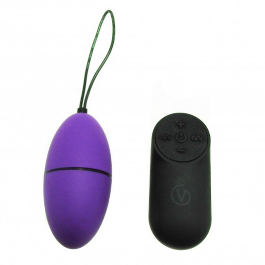 Huevo Vibrador Control Remoto Virgite G2 Morado