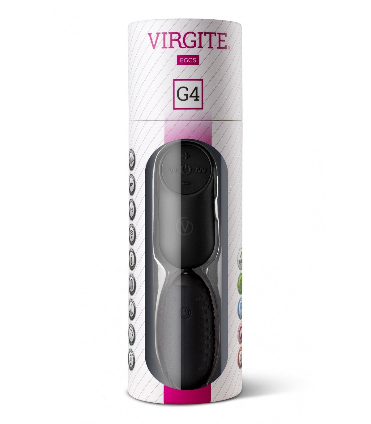 Huevo Vibrador G4 Control Remoto Negro