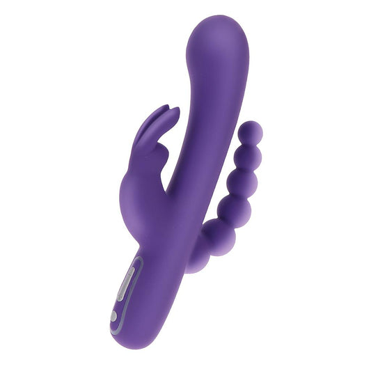 Vibrador con Triple Estimulación Love Rabbits