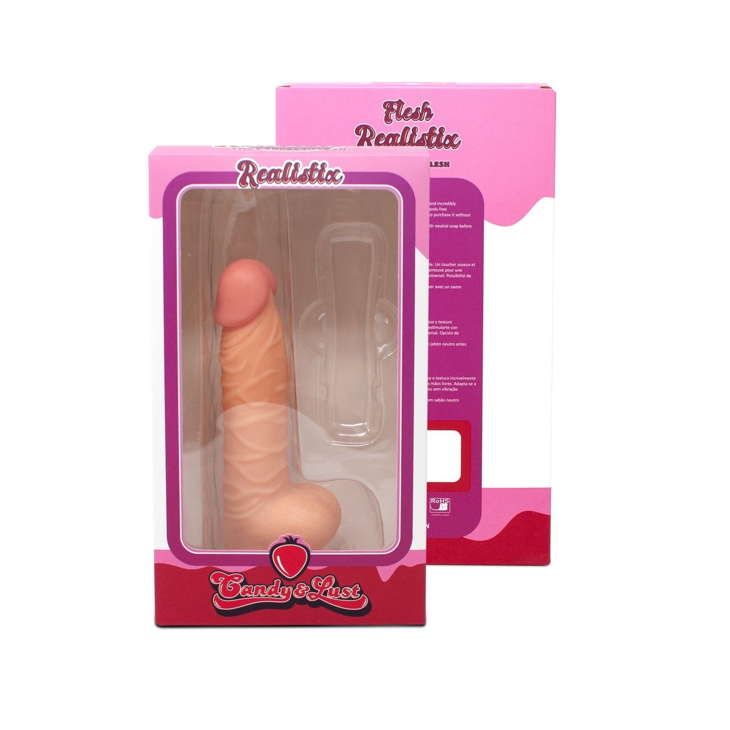 Dildo Candy Lust Realistix 17,5 CM