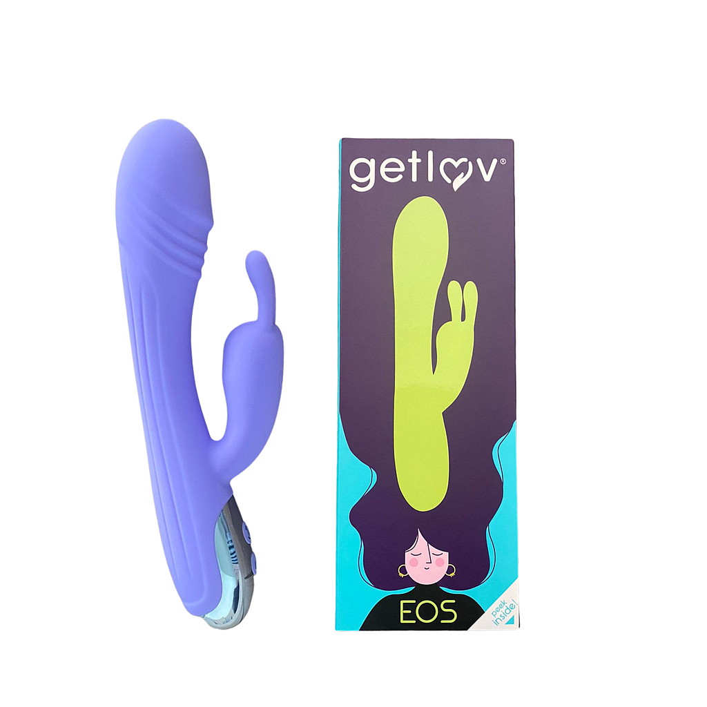 Vibrador Conejito Eos Recargable USB Purple