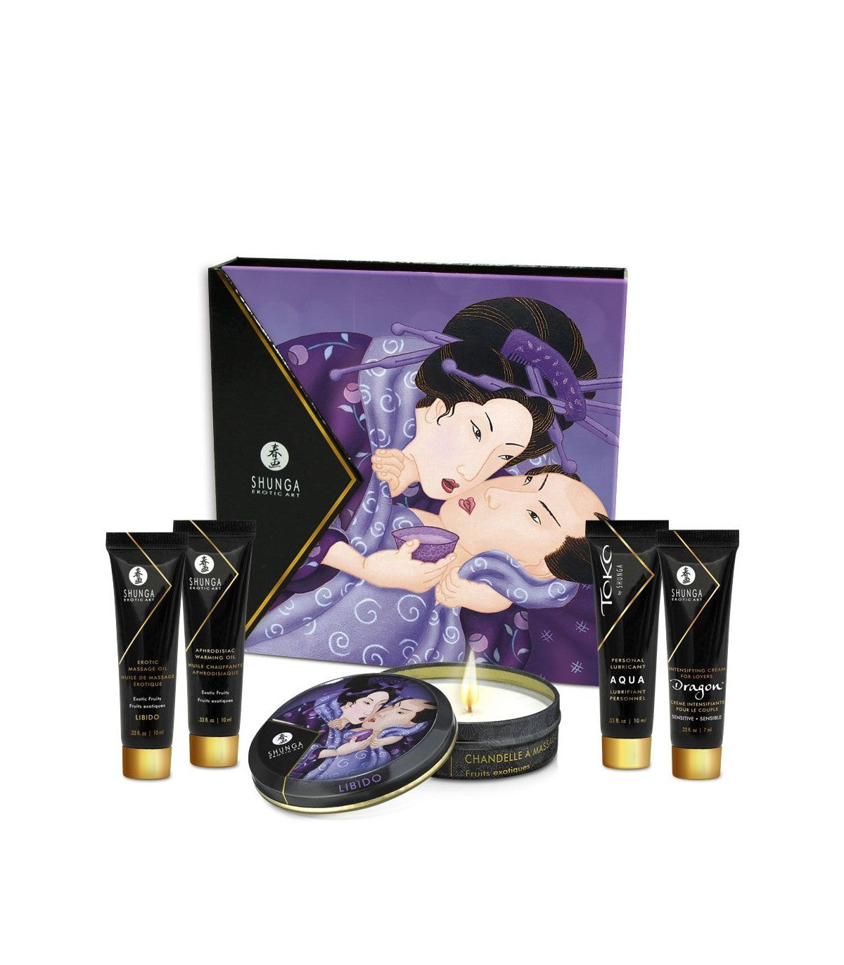 Kit Shunga Secret Geisha Frutos Exóticos