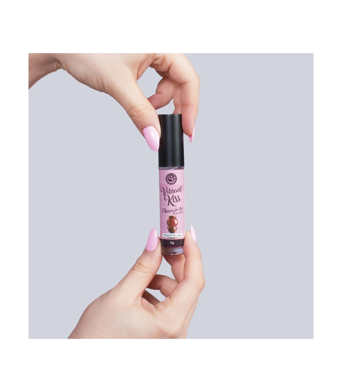 Gloss Labios Besos Vibrantes Chicle Fresa