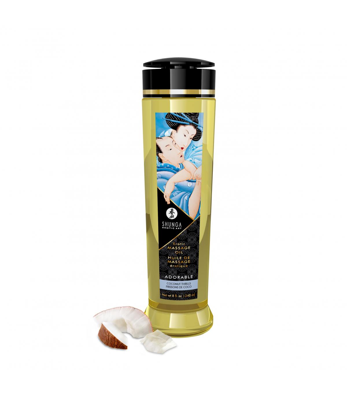 Aceite de Masaje Shunga Adorable Coco 240ML