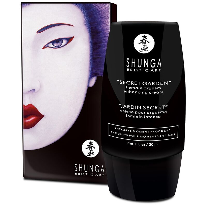 Crema Shunga Jardín Secreto - Orgasmo Femenino  30 ML