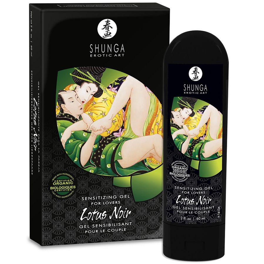 Gel Para Parejas Shunga Lotus Noir