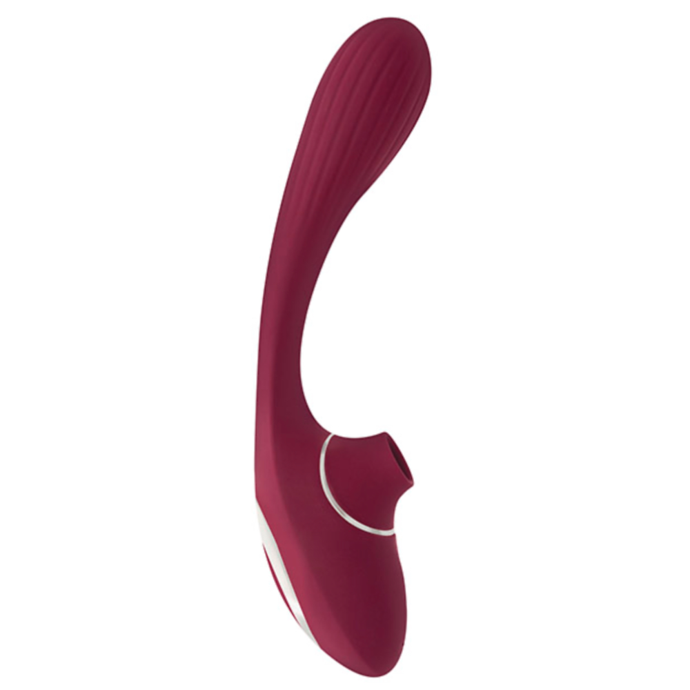 Succionador Vibrador Pleasures Dual Suction Wine