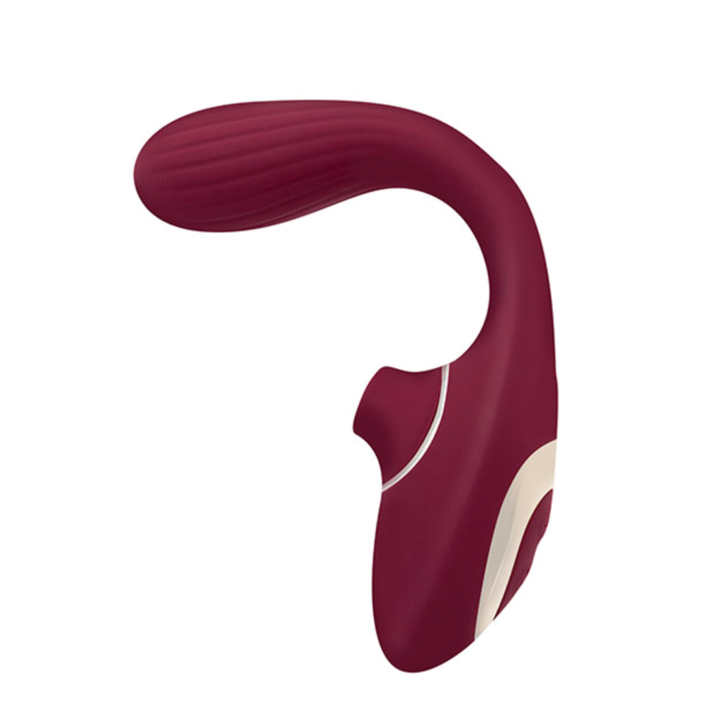 Succionador Vibrador Pleasures Dual Suction Wine